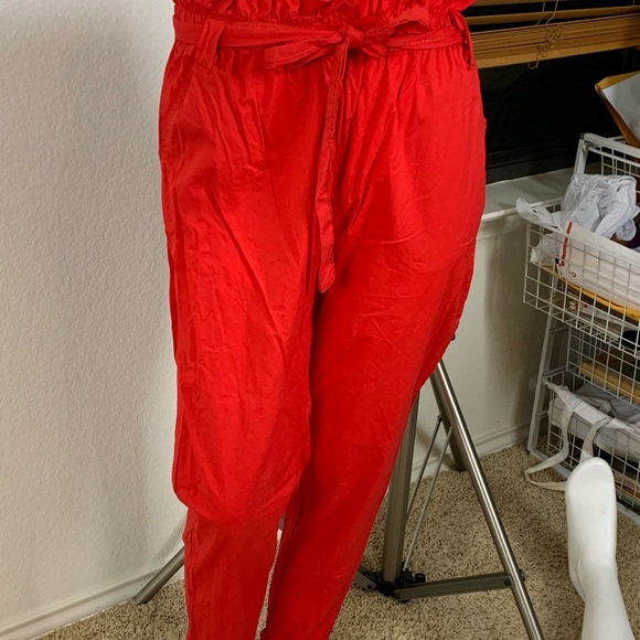 Helium London red balloon pants sz M - Picture 4 of 6